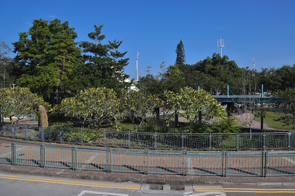 גידור זמני לפארקים ולגינות ציבוריות