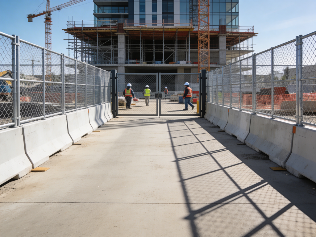 גידור אתרי בניה